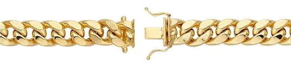 Lumière de Biarritz, 14K Gold Cuban Chain Bracelet