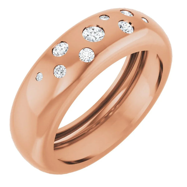 Scintille de Montmartre, Lab-Grown Diamond Band Ring