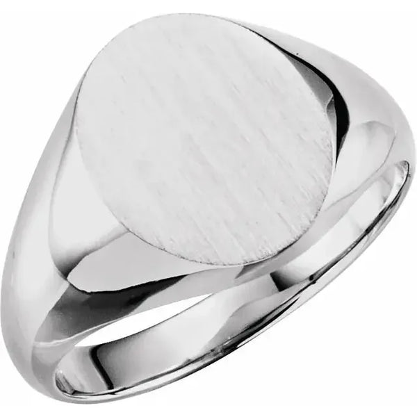 Le Soleil de Fontainebleau, Gold Oval Signet Ring