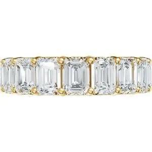 Éclat de la Promenade, Emerald Cut Diamond Eternity Band