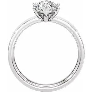 Étincelle de Loire, Diamond Hexagon Engagement Ring