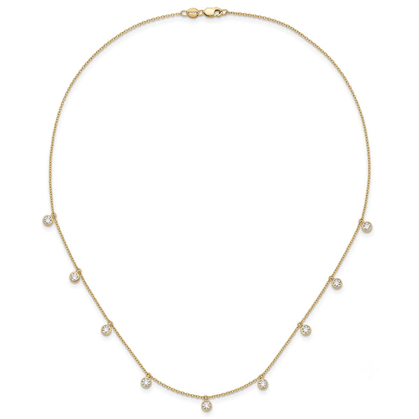 Les Neuf Étoiles de Montmartre, Lab-Grown Diamond Station Necklace