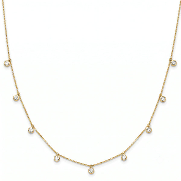 Les Neuf Étoiles de Montmartre, Lab-Grown Diamond Station Necklace