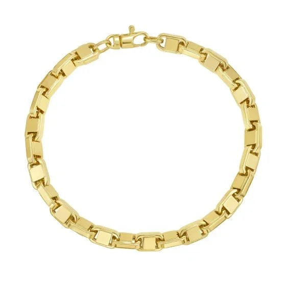 Reflet de la Baie, Yellow Gold Mariner Link Bracelet