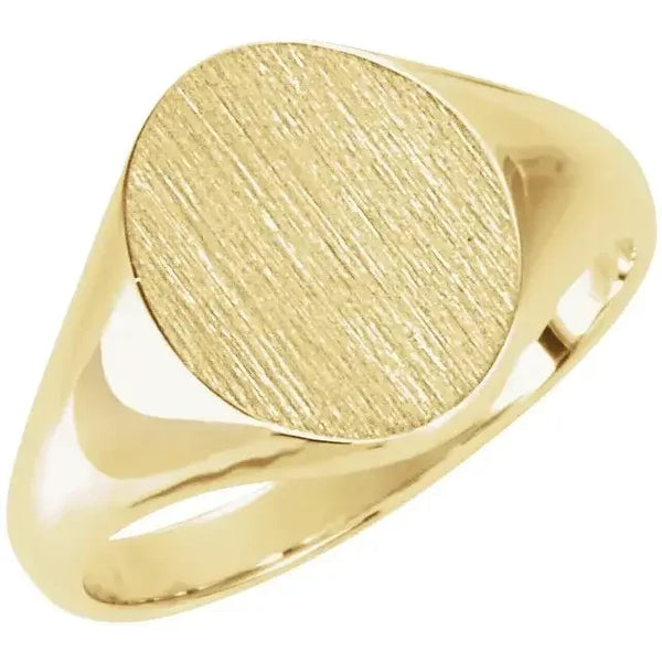 Sceau de Versailles, Gold & Platinum Signet Ring