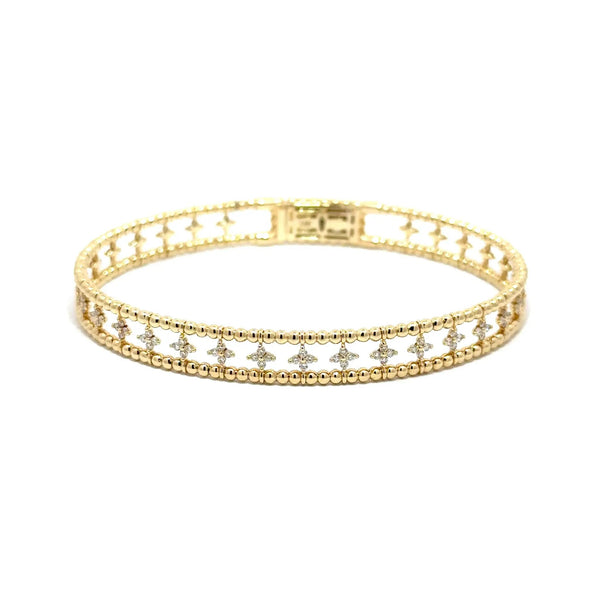 Les Danseuses, Diamond Bangle Bracelet