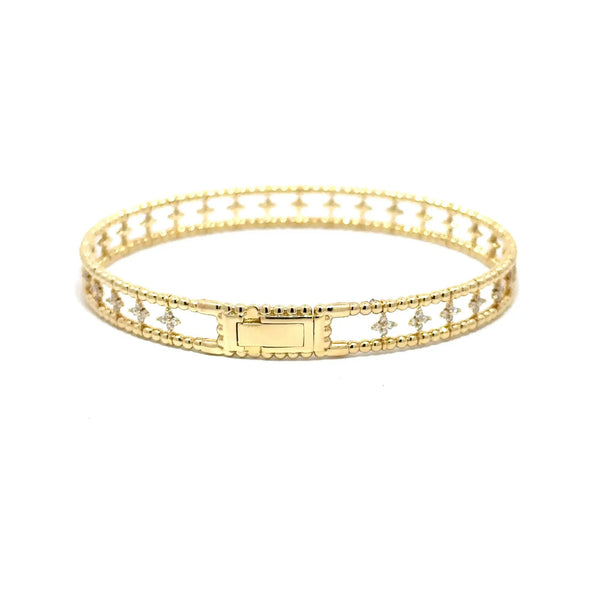 Les Danseuses, Diamond Bangle Bracelet