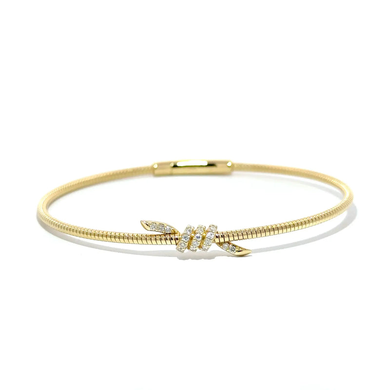 Le Noeud, Knot Diamond Bracelet