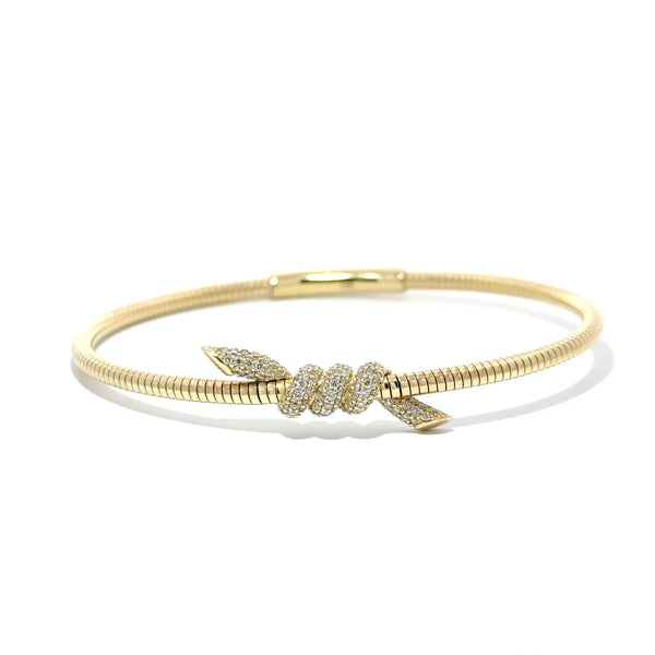 Le Noeud, Knot Diamond Bracelet
