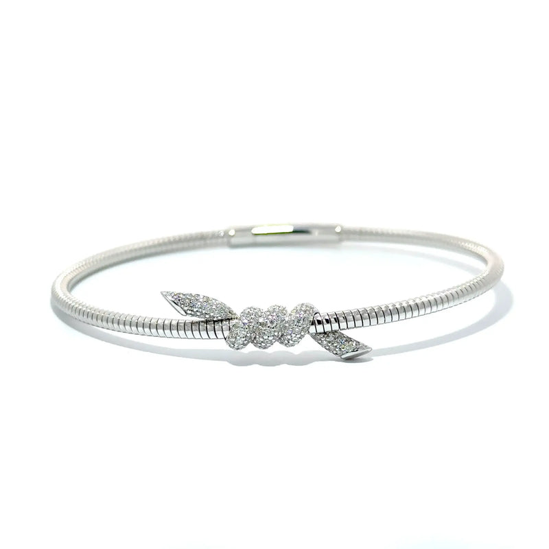 Le Noeud, Knot Diamond Bracelet