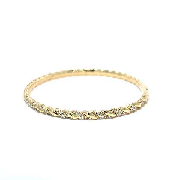 La Torsade, Twisted Diamond Bangle