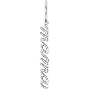 14K White Gold