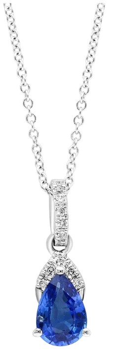 Goutte de la Seine, Sapphire & Diamonds Necklace