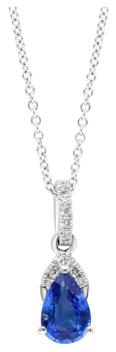 Goutte de la Seine, Sapphire & Diamonds Necklace