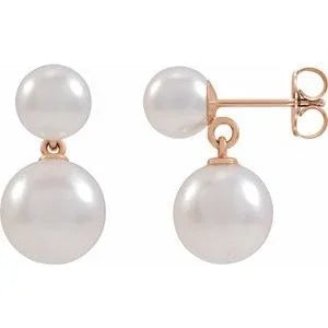 Éclat du Palais de Versailles, Pearl Drop Earrings