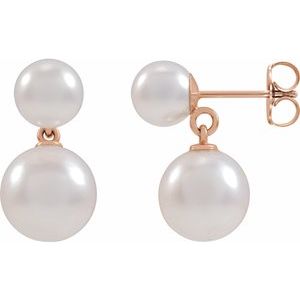 Éclat du Palais de Versailles, Pearl Drop Earrings