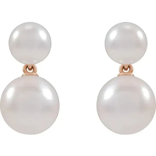 Éclat du Palais de Versailles, Pearl Drop Earrings