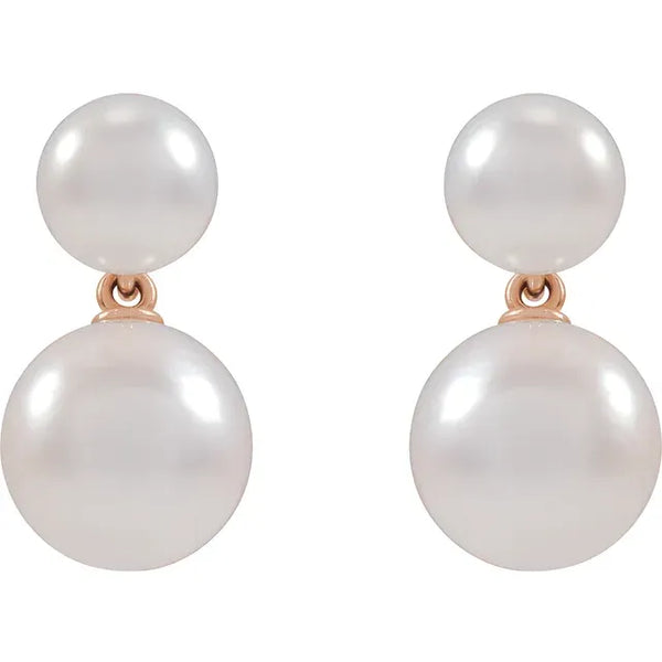 Éclat du Palais de Versailles, Pearl Drop Earrings