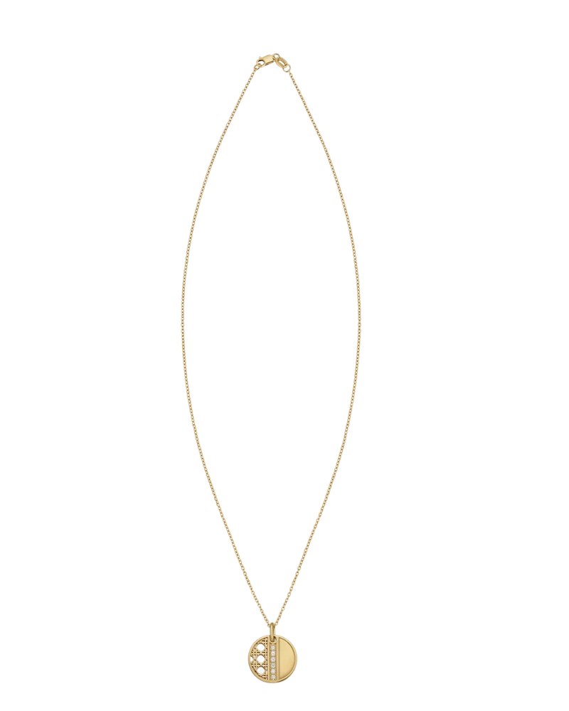 Lumière du Marais, Yellow Gold Diamond Pendant Necklace