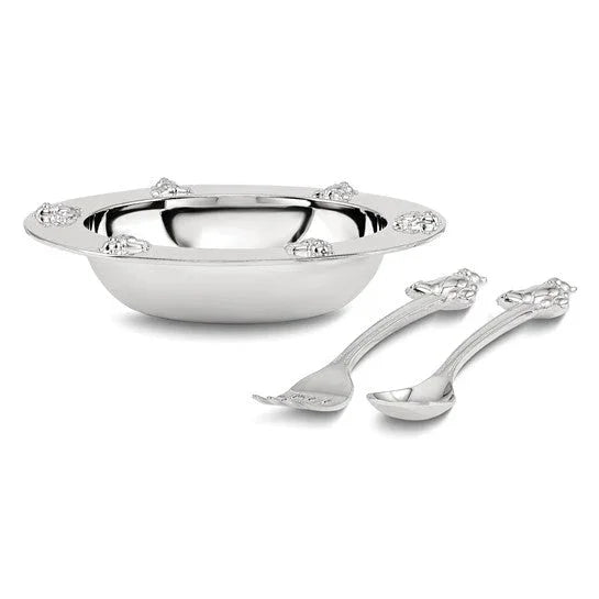 Éclat de Versailles, Silver-Plated Baby Flatware Set