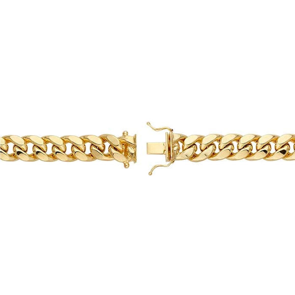 Lumière de Biarritz, 14K Gold Cuban Chain Bracelet