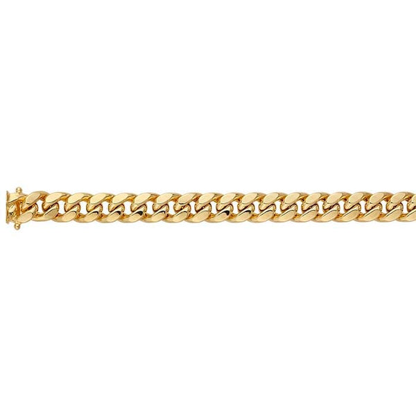 Lumière de Biarritz, 14K Gold Cuban Chain Bracelet