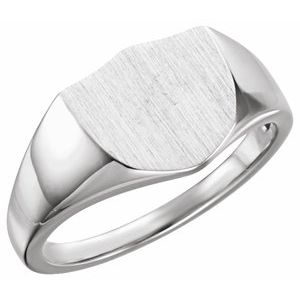 Shield Signet Ring view 3