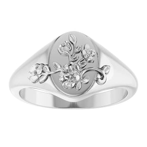 14K White Gold