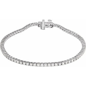 14K White Gold
