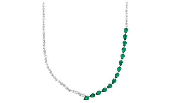 Feuille d’Émeraude Emerald Necklace