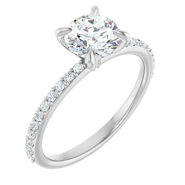 Éclat de Versailles, 14K Gold Oval Lab Grown Diamond Engagement Ring