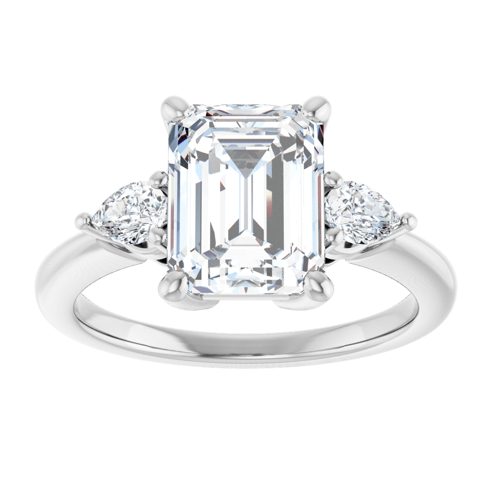 Étoile de Saint-Germain, Diamond Three-Stone Engagement Ring
