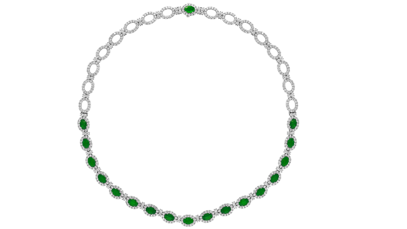 Le Vert Giverny Emerald Necklace
