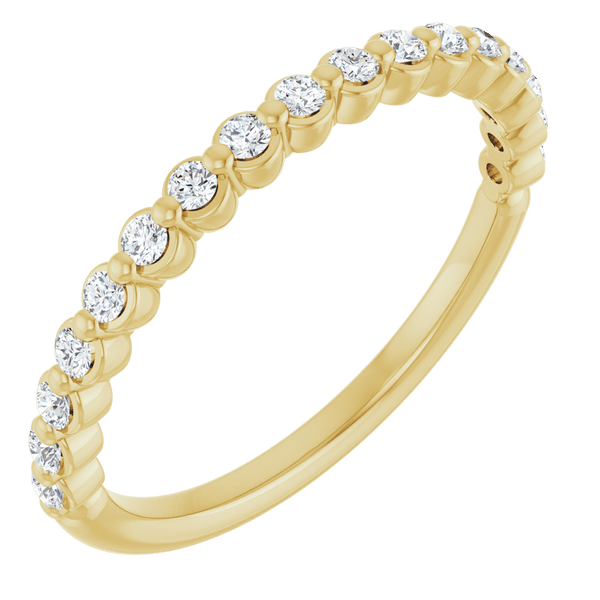 Classic Natural Diamond Anniversary Band