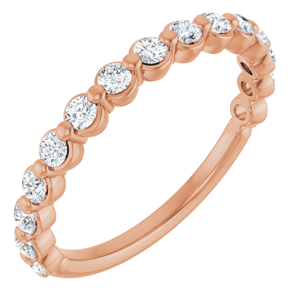 Classic Natural Diamond Anniversary Band