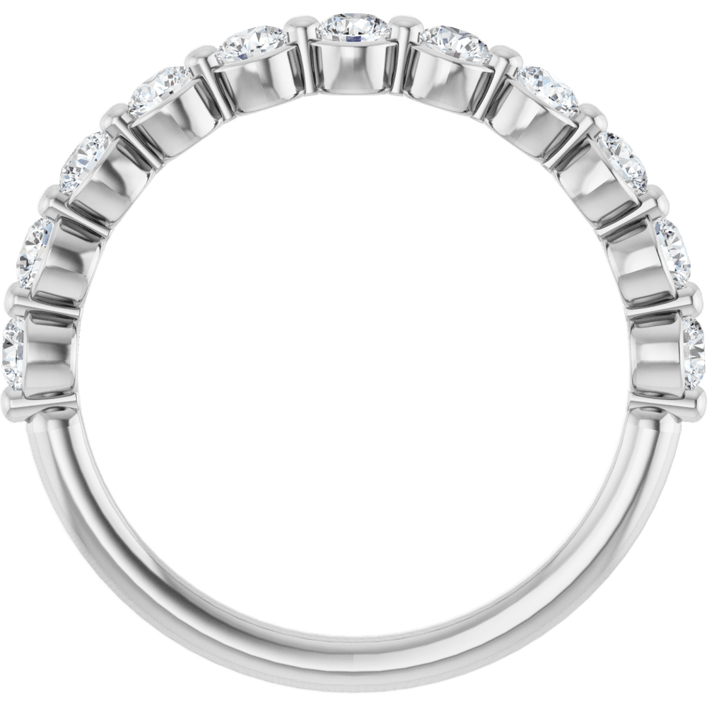 Classic Natural Diamond Anniversary Band