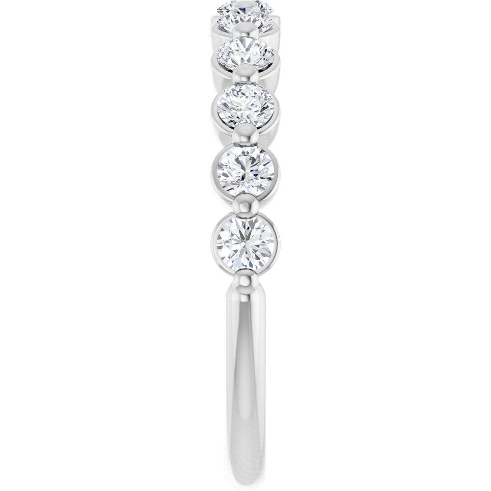 Classic Natural Diamond Anniversary Band