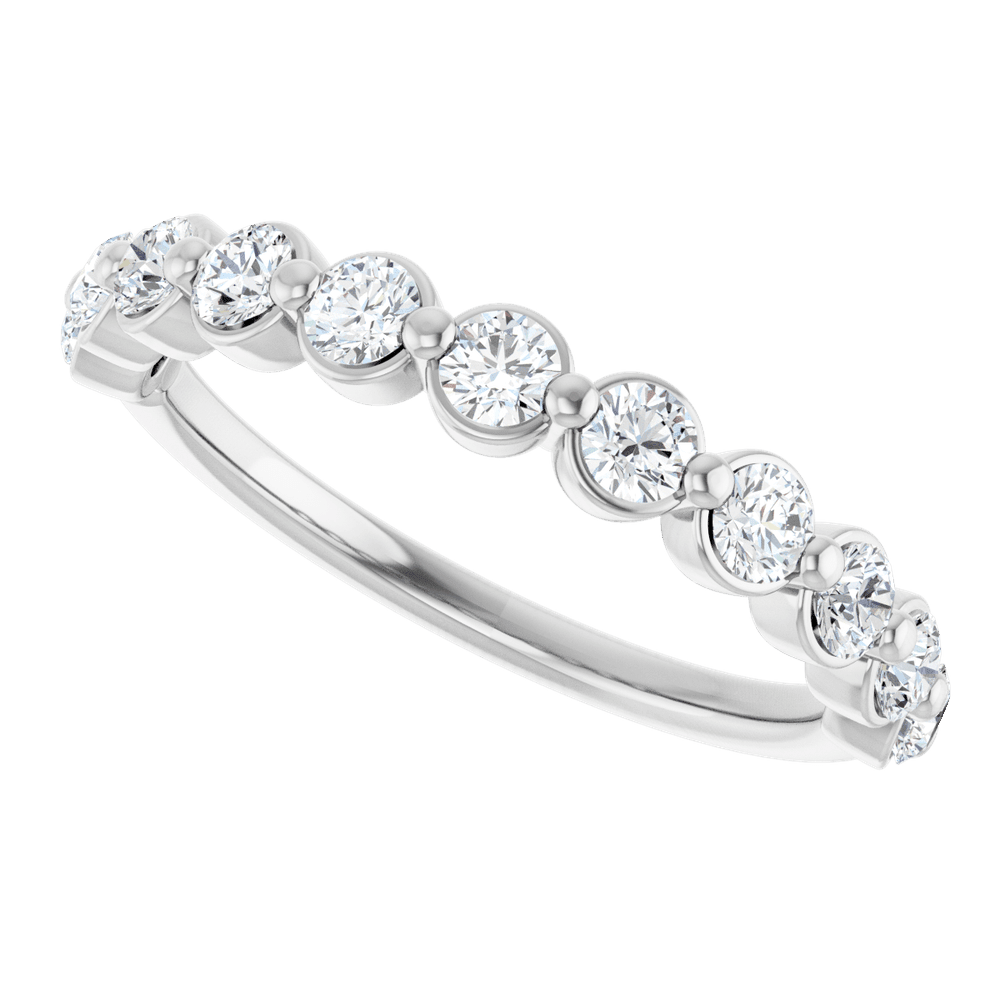 Classic Natural Diamond Anniversary Band