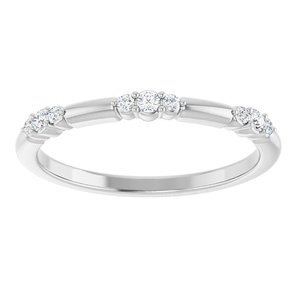 Rosée De La Seine, Yellow Gold Diamond Stackable Ring