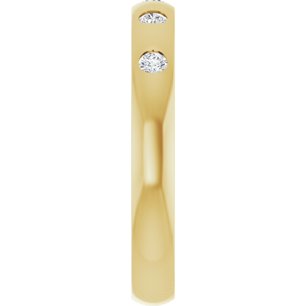 Five-Stone Anniversary Band - 1.5mm Natural Diamond