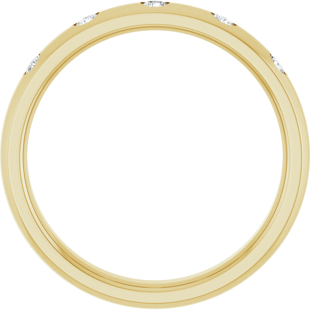 Five-Stone Anniversary Band - 1.5mm Natural Diamond