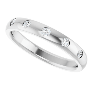 14K White Gold