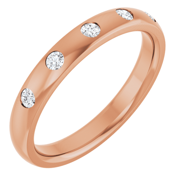 Five-Stone Anniversary Band - 1.5mm Natural Diamond