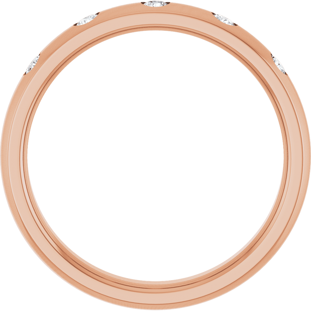 Five-Stone Anniversary Band - 1.5mm Natural Diamond