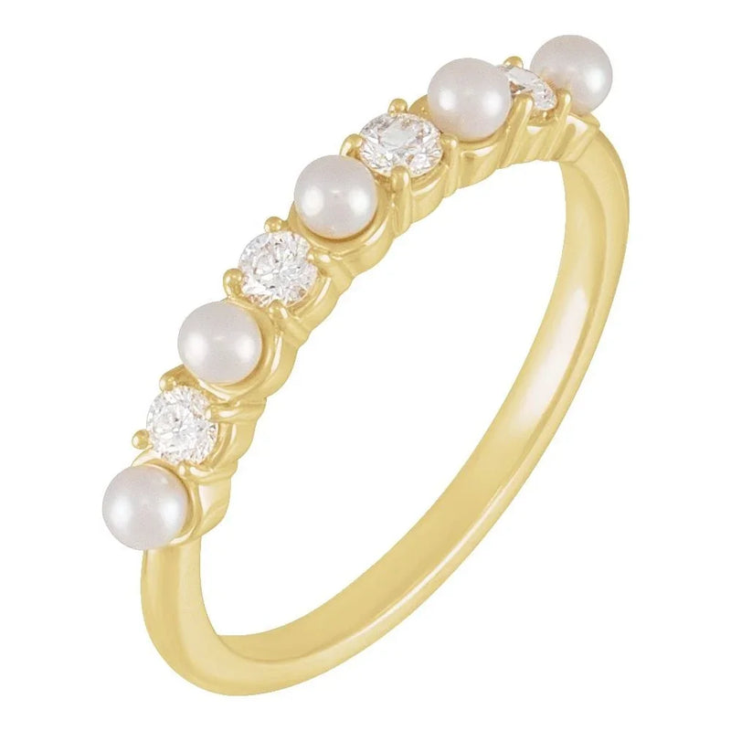 Nacre de Versailles, Pearl & Diamond Anniversary Band