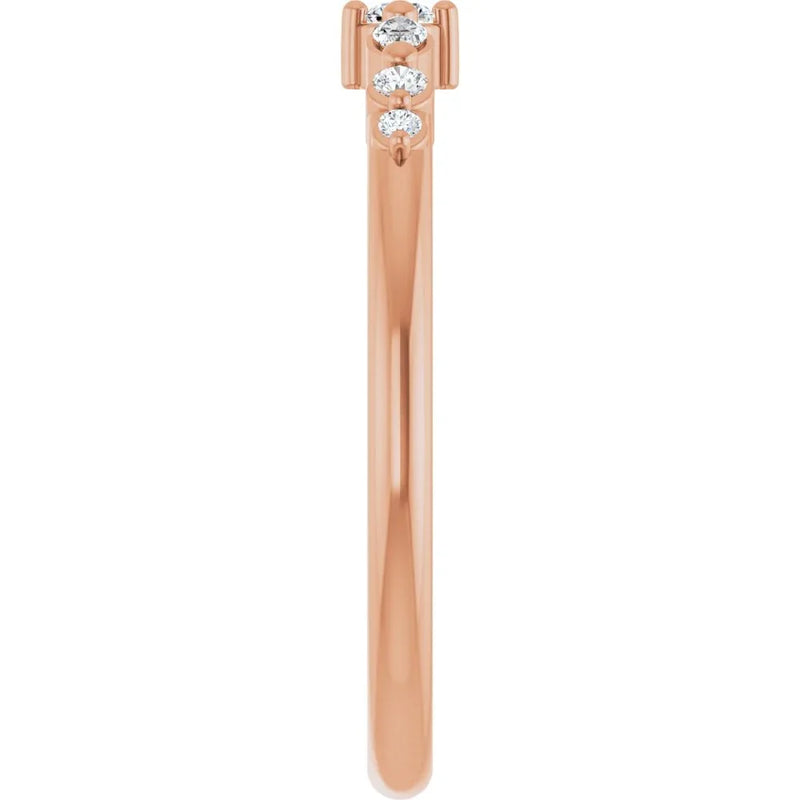 Éclat de Montmartre, Diamond Marquise Stackable Ring