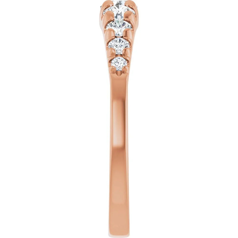 Rayon de Montmartre, Lab-Grown Diamond Graduated Ring