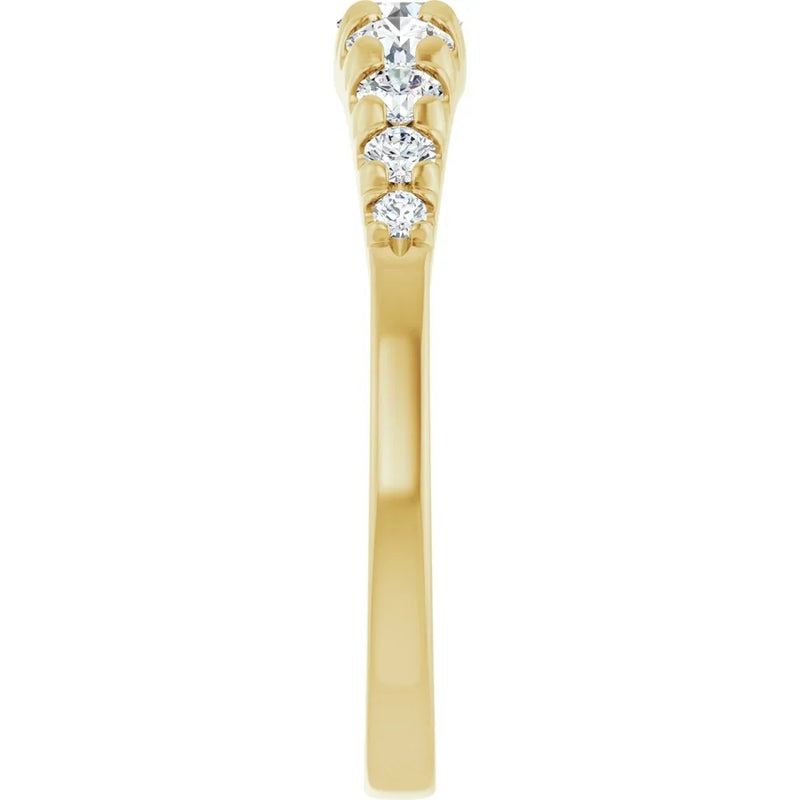Rayon de Montmartre, Lab-Grown Diamond Graduated Ring