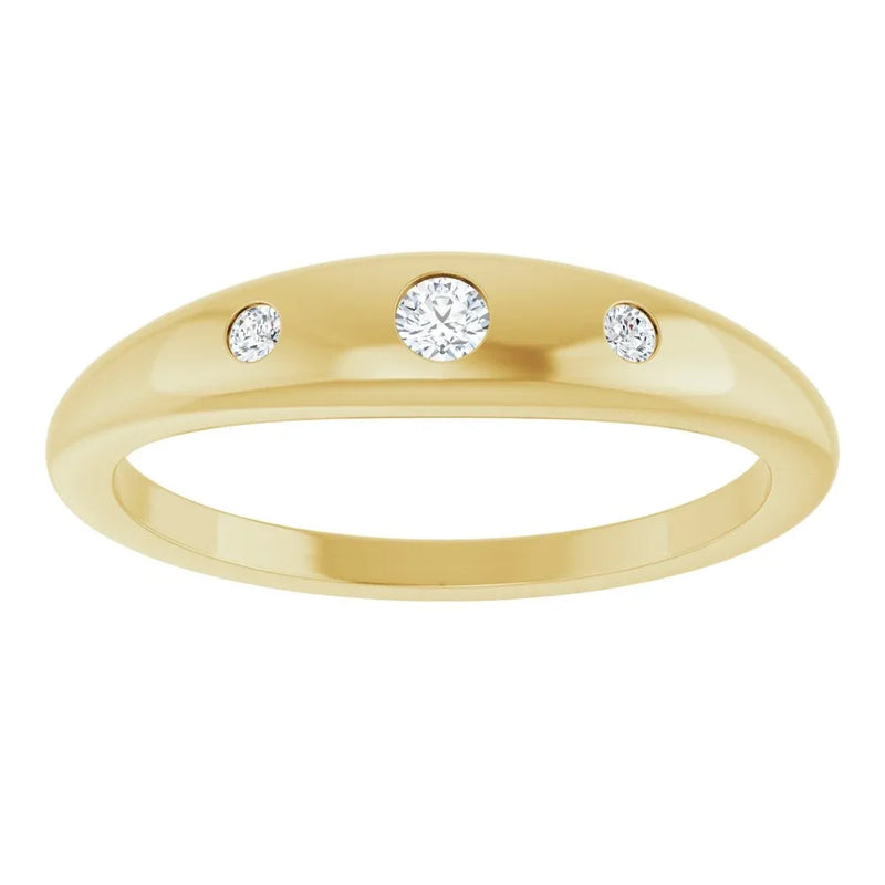 Reflet de Versailles, Lab-Grown Diamond Three-Stone Ring