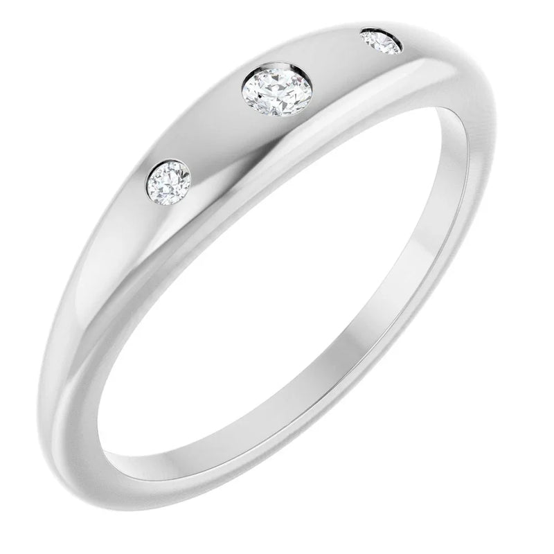 Reflet de Versailles, Lab-Grown Diamond Three-Stone Ring